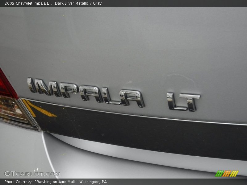 Dark Silver Metallic / Gray 2009 Chevrolet Impala LT