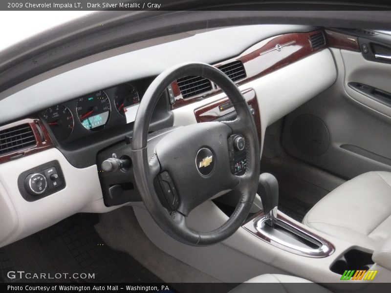 Dark Silver Metallic / Gray 2009 Chevrolet Impala LT