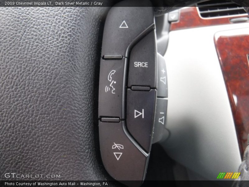 Dark Silver Metallic / Gray 2009 Chevrolet Impala LT