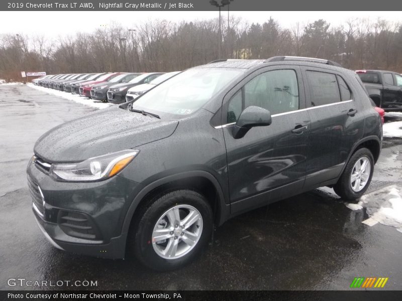 Nightfall Gray Metallic / Jet Black 2019 Chevrolet Trax LT AWD