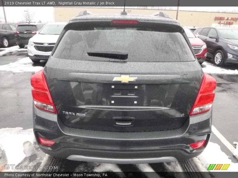 Nightfall Gray Metallic / Jet Black 2019 Chevrolet Trax LT AWD