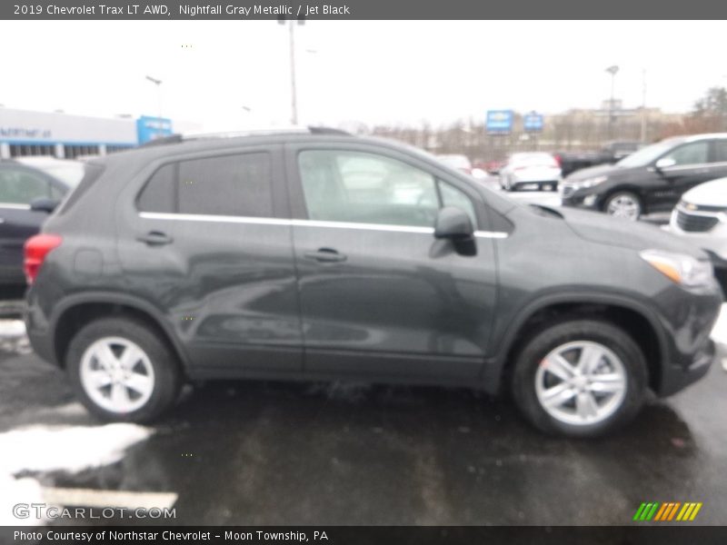 Nightfall Gray Metallic / Jet Black 2019 Chevrolet Trax LT AWD