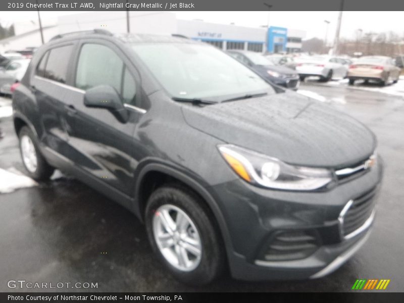 Nightfall Gray Metallic / Jet Black 2019 Chevrolet Trax LT AWD