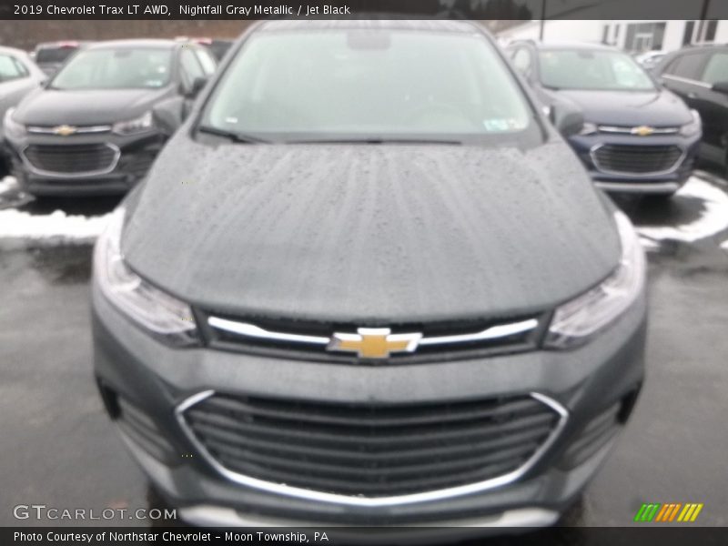 Nightfall Gray Metallic / Jet Black 2019 Chevrolet Trax LT AWD