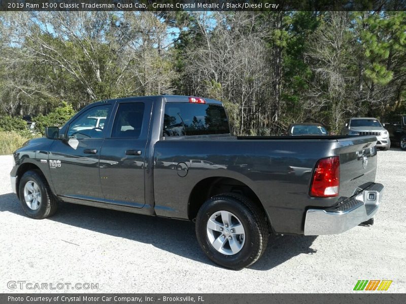 Granite Crystal Metallic / Black/Diesel Gray 2019 Ram 1500 Classic Tradesman Quad Cab