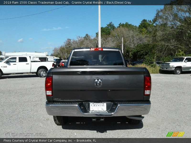 Granite Crystal Metallic / Black/Diesel Gray 2019 Ram 1500 Classic Tradesman Quad Cab