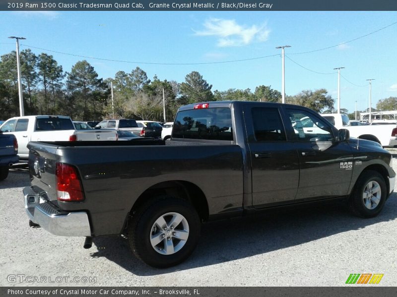 Granite Crystal Metallic / Black/Diesel Gray 2019 Ram 1500 Classic Tradesman Quad Cab