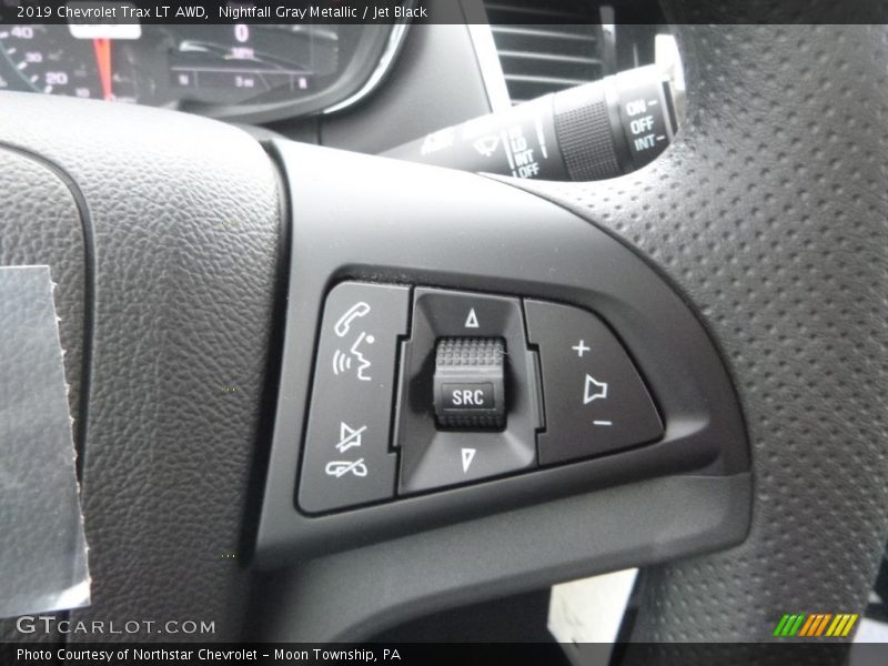 Nightfall Gray Metallic / Jet Black 2019 Chevrolet Trax LT AWD