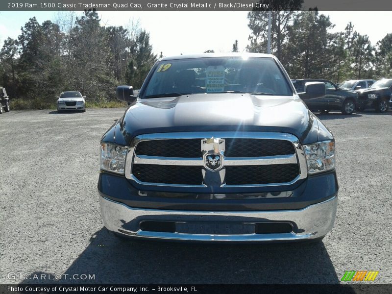 Granite Crystal Metallic / Black/Diesel Gray 2019 Ram 1500 Classic Tradesman Quad Cab