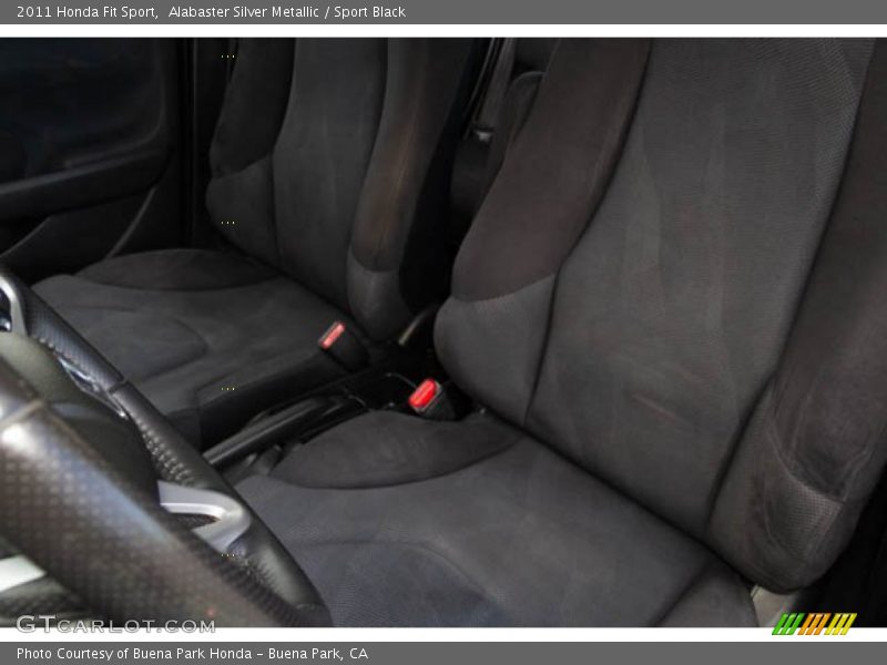 Alabaster Silver Metallic / Sport Black 2011 Honda Fit Sport