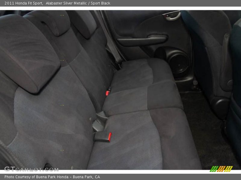 Alabaster Silver Metallic / Sport Black 2011 Honda Fit Sport