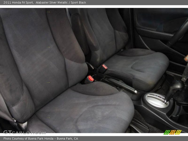 Alabaster Silver Metallic / Sport Black 2011 Honda Fit Sport