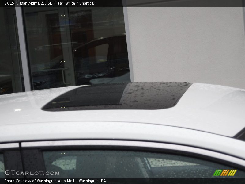 Pearl White / Charcoal 2015 Nissan Altima 2.5 SL