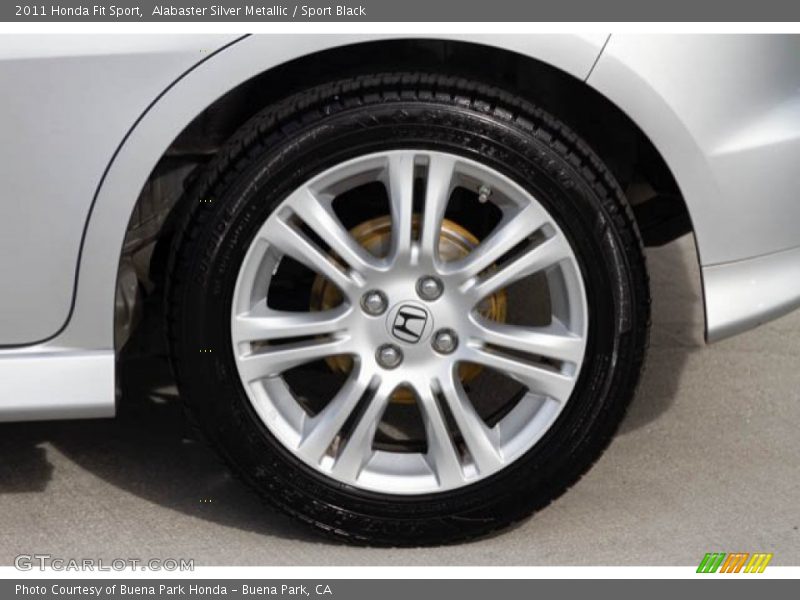 Alabaster Silver Metallic / Sport Black 2011 Honda Fit Sport