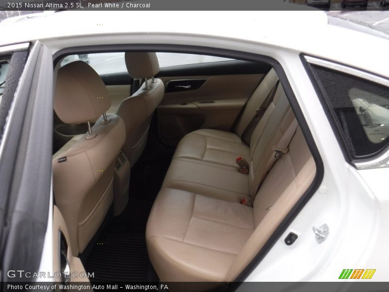 Pearl White / Charcoal 2015 Nissan Altima 2.5 SL