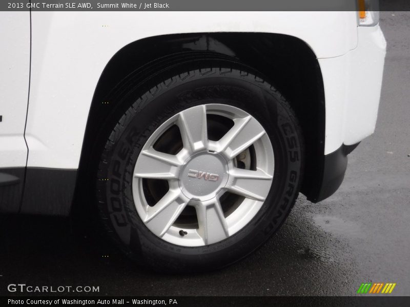 Summit White / Jet Black 2013 GMC Terrain SLE AWD