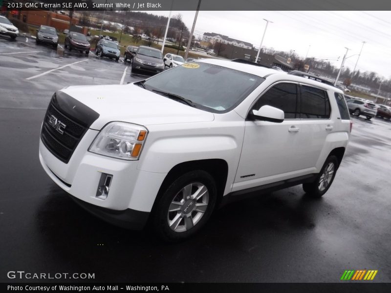 Summit White / Jet Black 2013 GMC Terrain SLE AWD