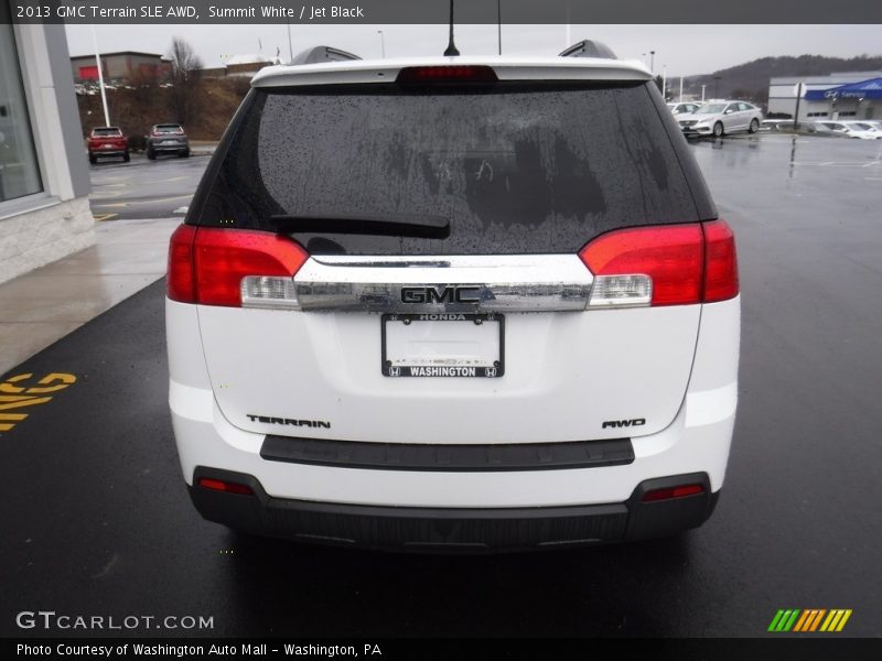 Summit White / Jet Black 2013 GMC Terrain SLE AWD