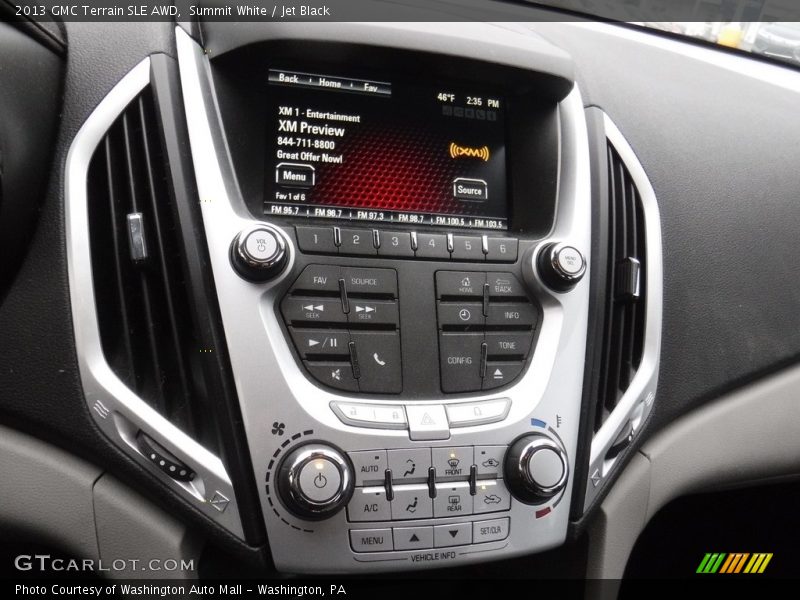 Summit White / Jet Black 2013 GMC Terrain SLE AWD