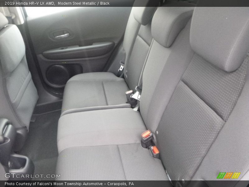 Modern Steel Metallic / Black 2019 Honda HR-V LX AWD