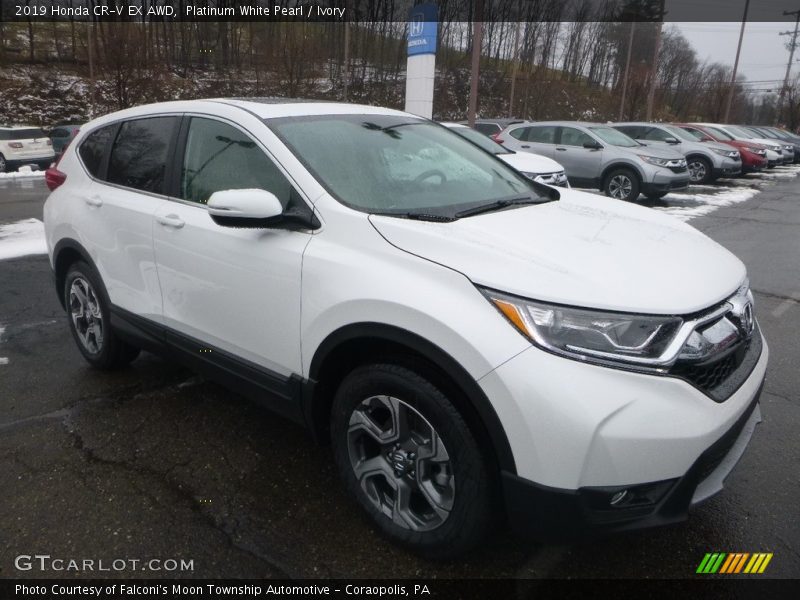 Front 3/4 View of 2019 CR-V EX AWD