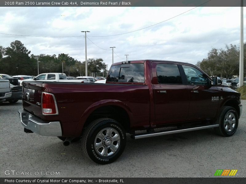 Delmonico Red Pearl / Black 2018 Ram 2500 Laramie Crew Cab 4x4