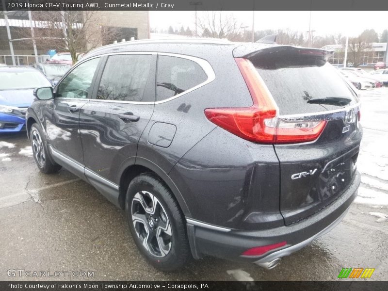 Gunmetal Metallic / Gray 2019 Honda CR-V Touring AWD