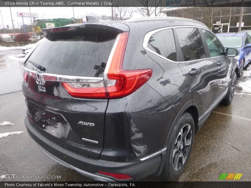 Gunmetal Metallic / Gray 2019 Honda CR-V Touring AWD