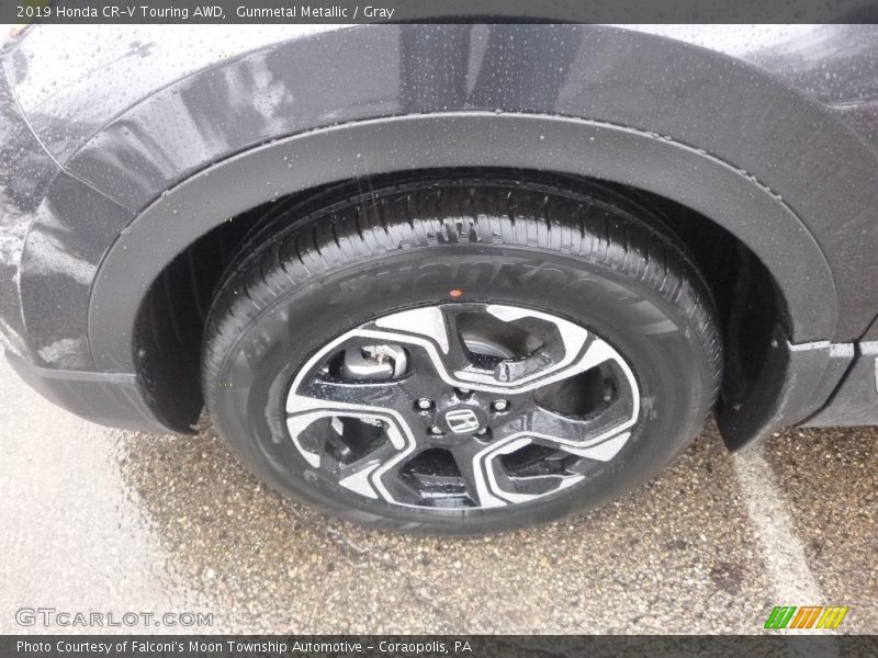 Gunmetal Metallic / Gray 2019 Honda CR-V Touring AWD