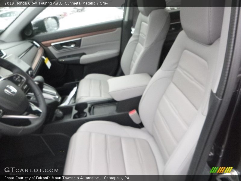 Gunmetal Metallic / Gray 2019 Honda CR-V Touring AWD