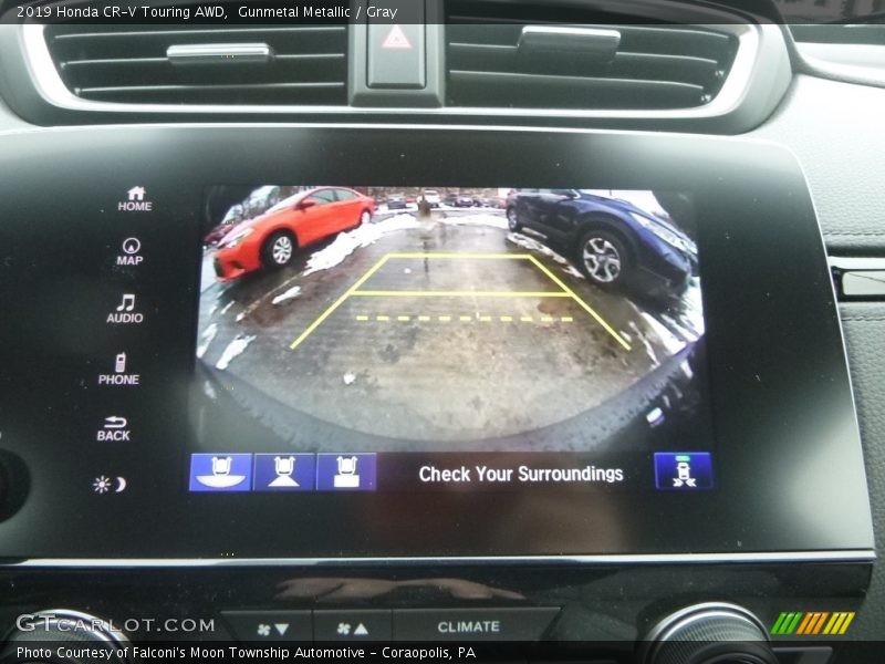 Gunmetal Metallic / Gray 2019 Honda CR-V Touring AWD