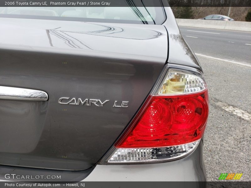 Phantom Gray Pearl / Stone Gray 2006 Toyota Camry LE