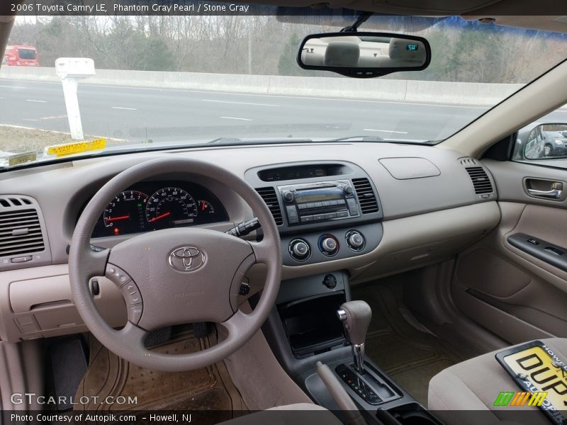 Phantom Gray Pearl / Stone Gray 2006 Toyota Camry LE