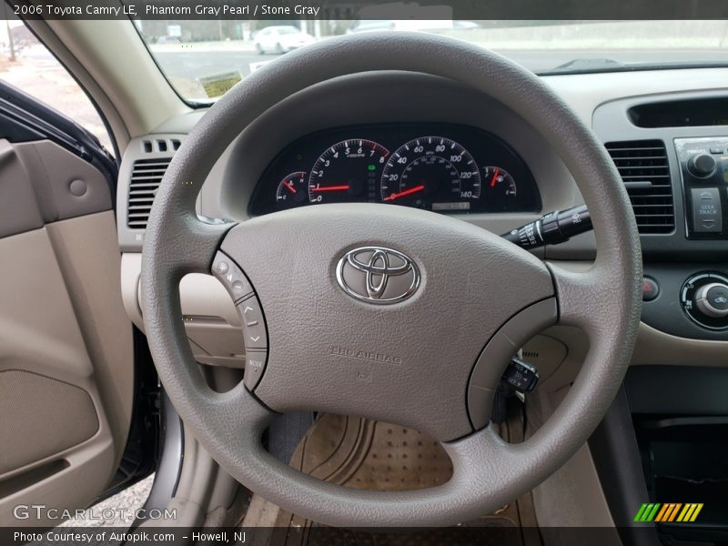 Phantom Gray Pearl / Stone Gray 2006 Toyota Camry LE