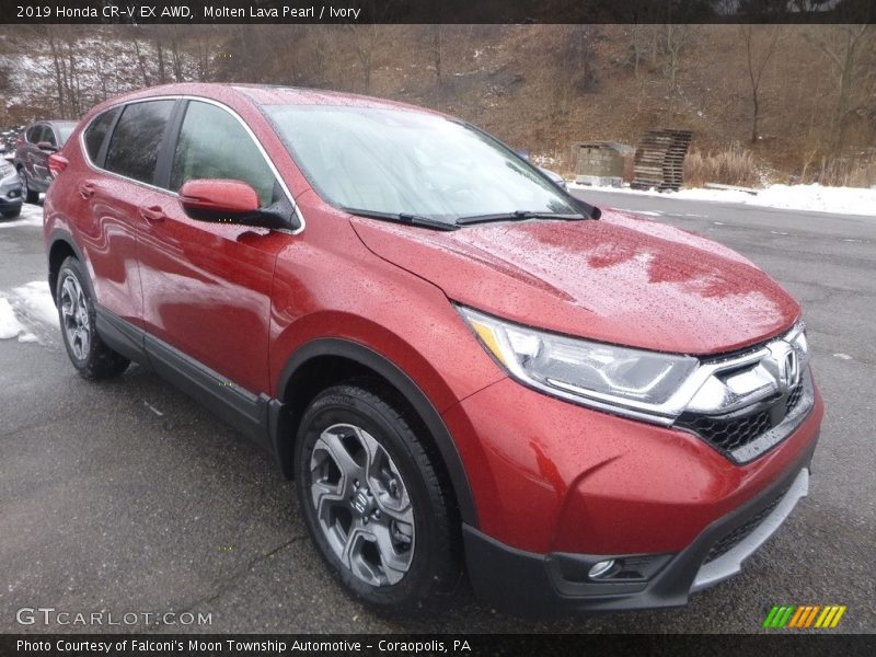Front 3/4 View of 2019 CR-V EX AWD