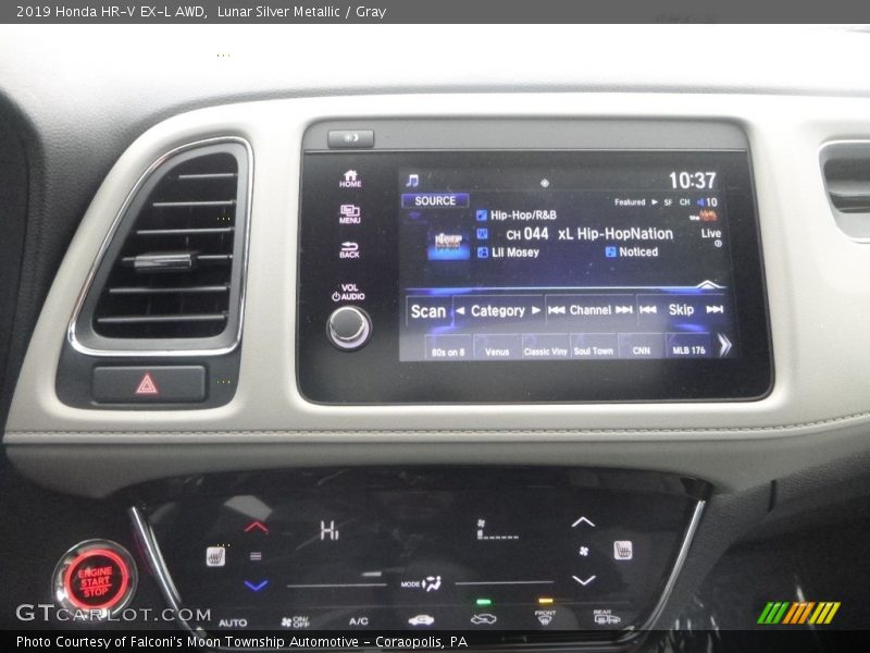 Lunar Silver Metallic / Gray 2019 Honda HR-V EX-L AWD