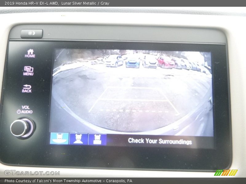 Lunar Silver Metallic / Gray 2019 Honda HR-V EX-L AWD