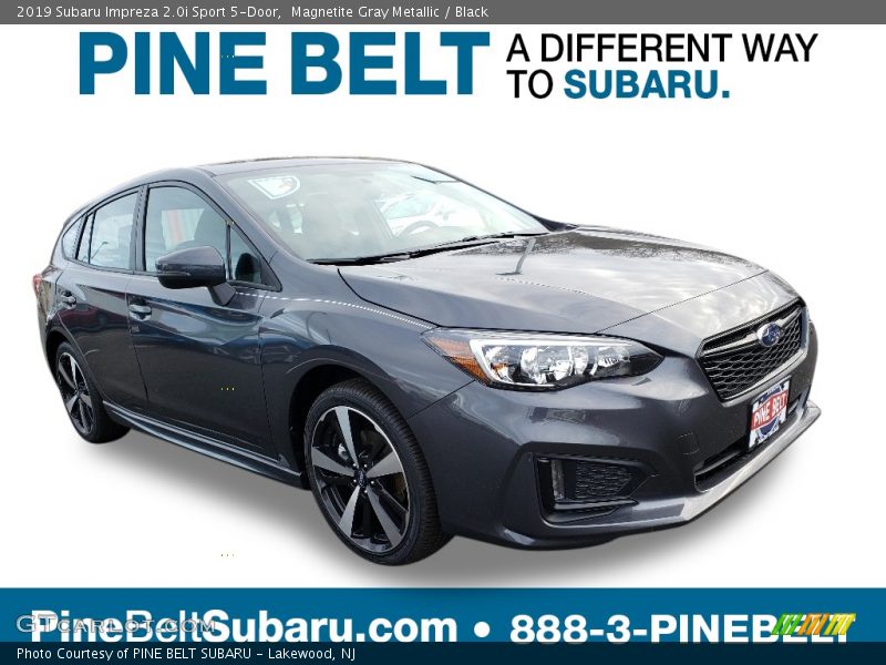 Magnetite Gray Metallic / Black 2019 Subaru Impreza 2.0i Sport 5-Door