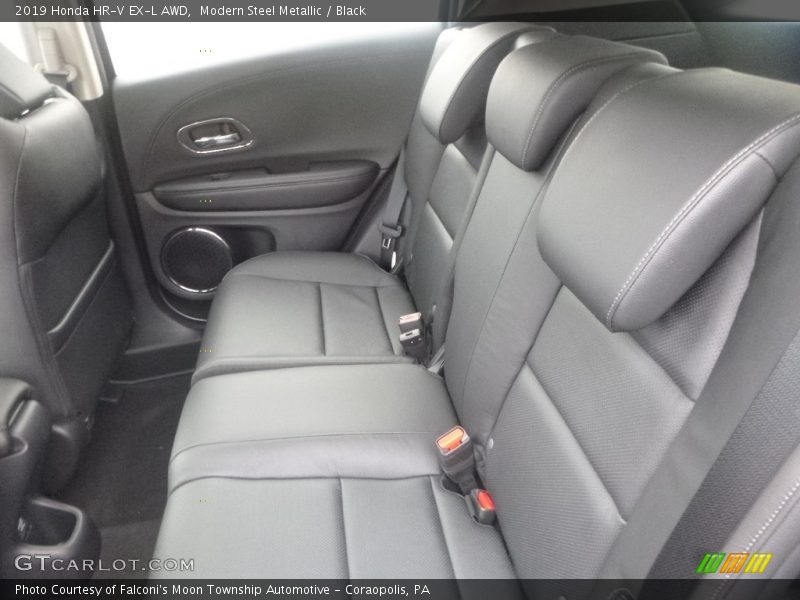 Modern Steel Metallic / Black 2019 Honda HR-V EX-L AWD