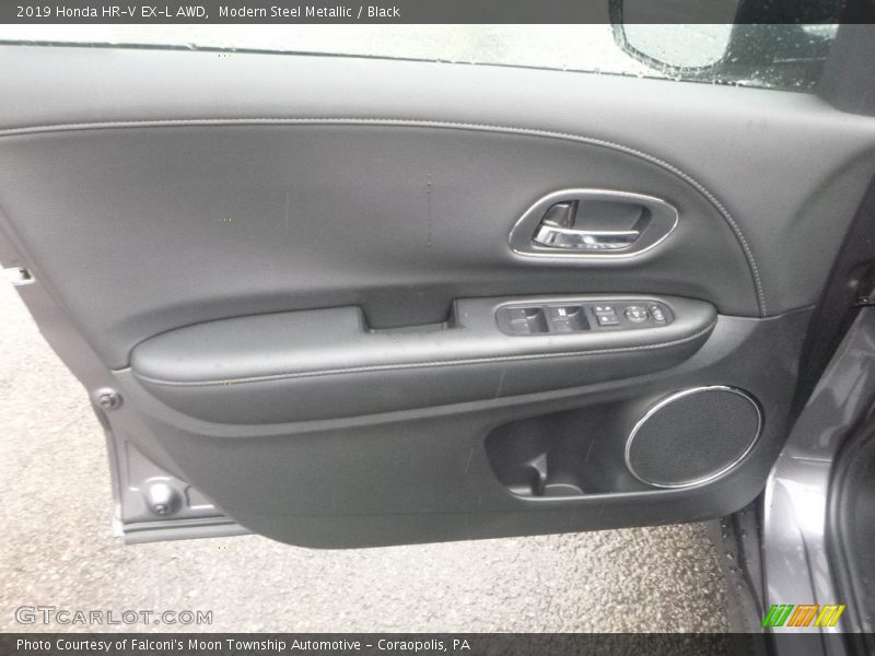 Modern Steel Metallic / Black 2019 Honda HR-V EX-L AWD