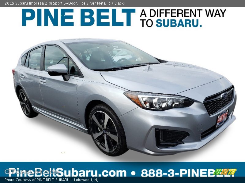 Ice Silver Metallic / Black 2019 Subaru Impreza 2.0i Sport 5-Door