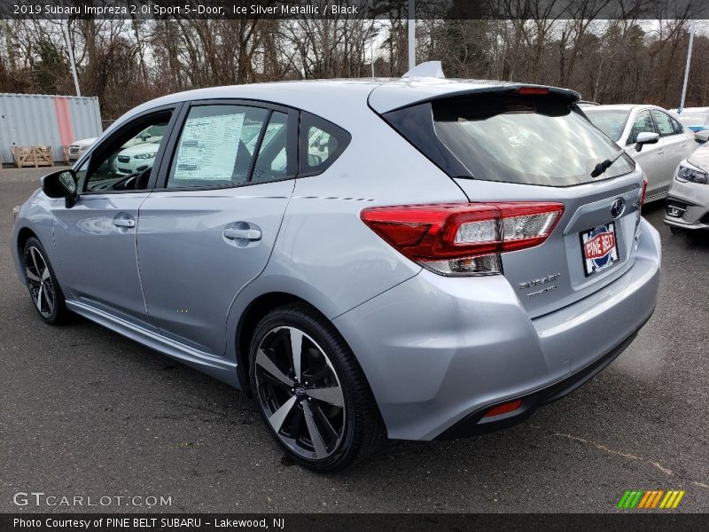 Ice Silver Metallic / Black 2019 Subaru Impreza 2.0i Sport 5-Door