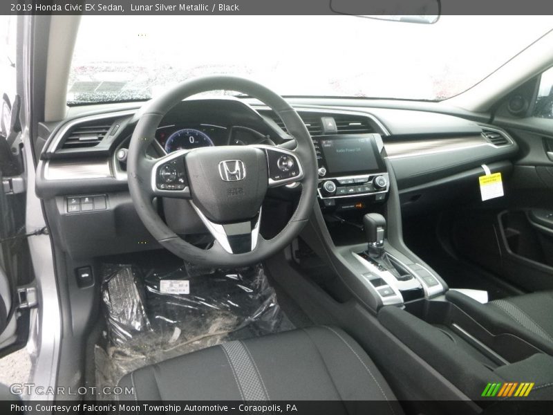  2019 Civic EX Sedan Black Interior