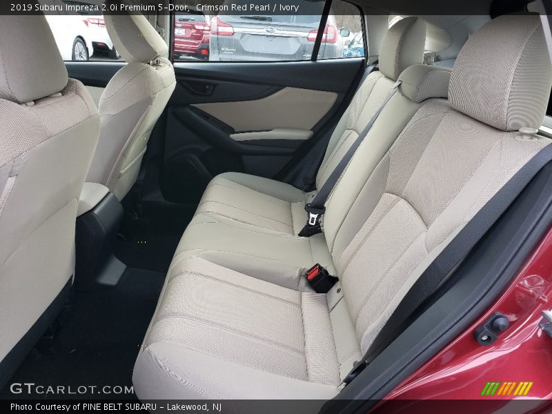 Rear Seat of 2019 Impreza 2.0i Premium 5-Door