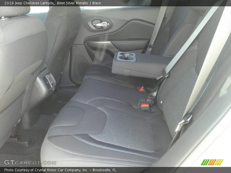 Billet Silver Metallic / Black 2019 Jeep Cherokee Latitude