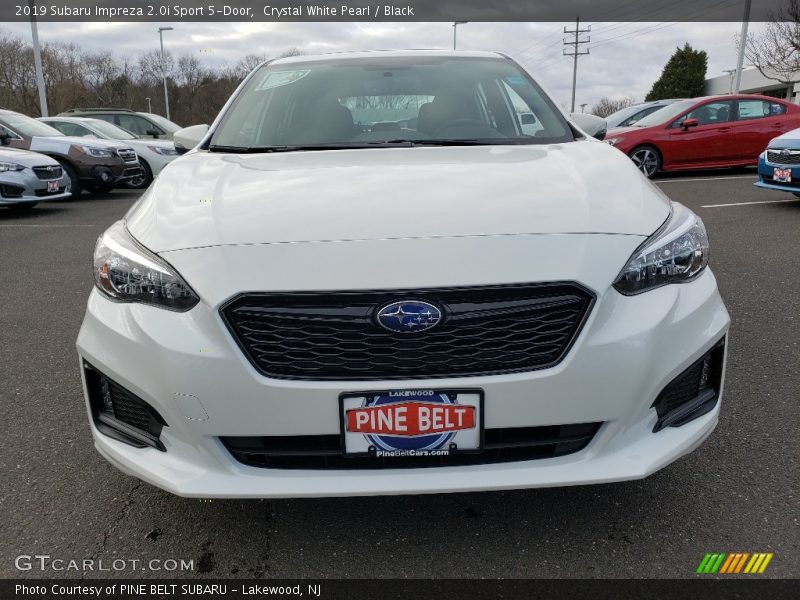Crystal White Pearl / Black 2019 Subaru Impreza 2.0i Sport 5-Door