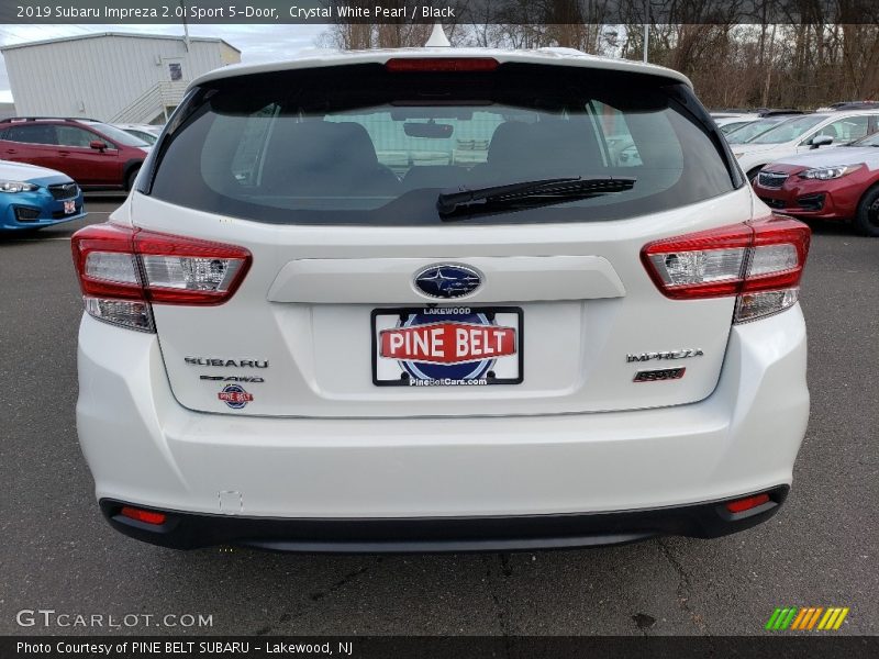 Crystal White Pearl / Black 2019 Subaru Impreza 2.0i Sport 5-Door