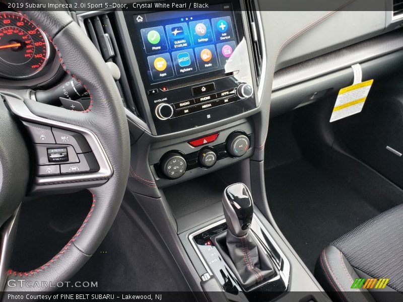 Crystal White Pearl / Black 2019 Subaru Impreza 2.0i Sport 5-Door