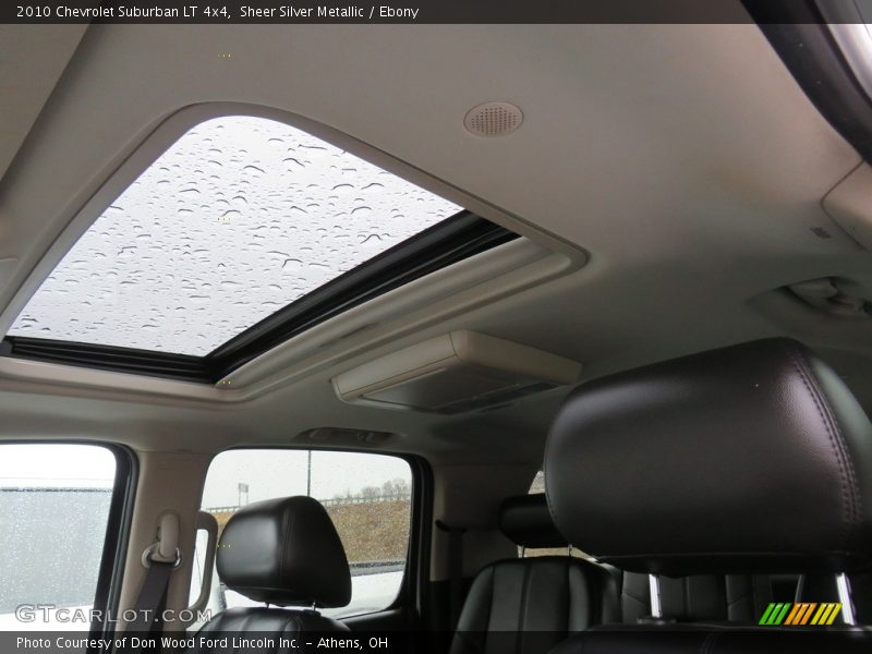 Sheer Silver Metallic / Ebony 2010 Chevrolet Suburban LT 4x4
