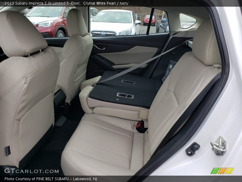 Crystal White Pearl / Ivory 2019 Subaru Impreza 2.0i Limited 5-Door